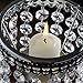 Efavormart Elegant Metal Votive Tealight Crystal Candle Holder Wedding Centerpiece - 7.5