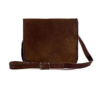 pranjals house Leather Full Flap Shoulder Brown Messenger Bag