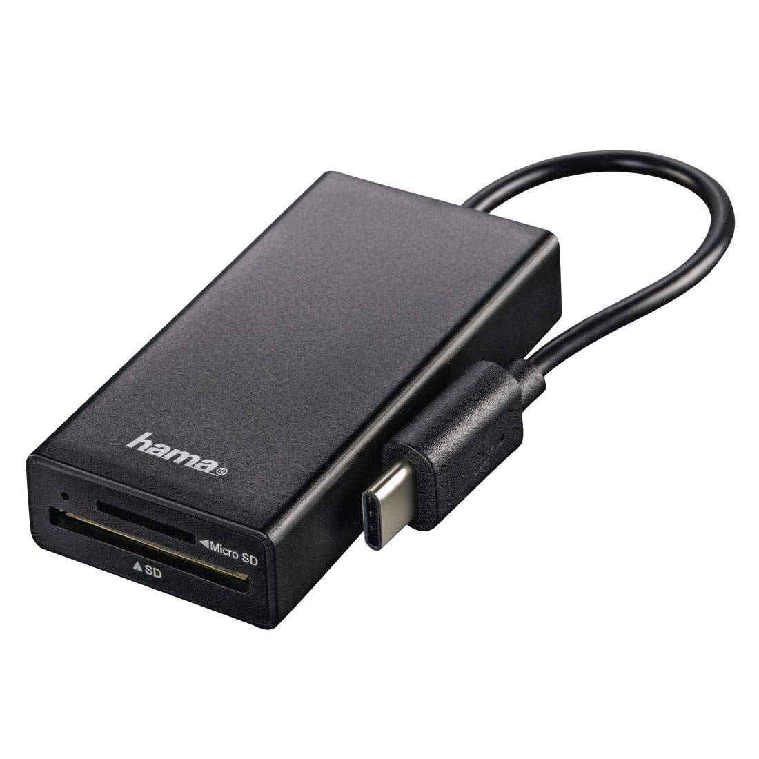 Hama USB 2.0 Type-C Hub/Card Reader for Tablet