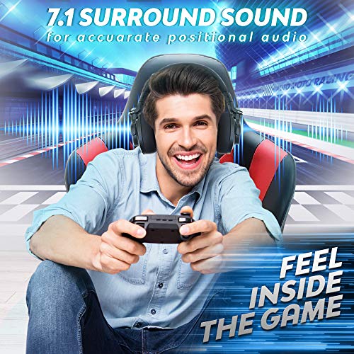 HP USB PC Gaming Headset with Microphone. 7.1 Surround Sound, RGB LED