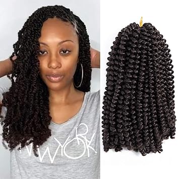 Buy Aigemei Spring Twist Braiding Style Fluffy Twist Hair Nubian