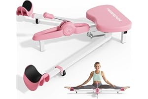 FEIERDUN 2025 Updated Leg Stretcher, Leg Stretcher Machine for Flexibility and Relieving Hip Tightness, Heavy Duty Split Machine Stretcher for Home Gym Split Machine Training Fitness
