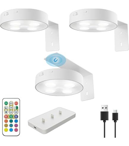 Top Rechargeable LED Light | Motion Sensor Cabinet Light | Battery - View #5