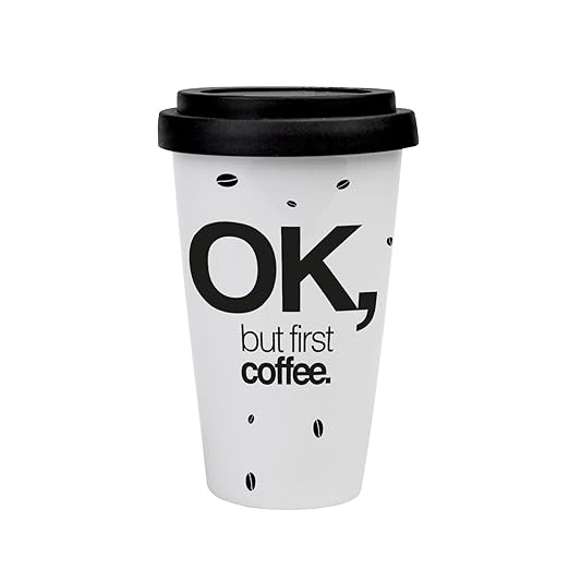 VISUAL STATEMENTS® hochwertige to-Go Kaffee mit Spruch/Verschiedene Motive und Designs/mit Deckel/Kaffeebecher/Teebecher/Mug/