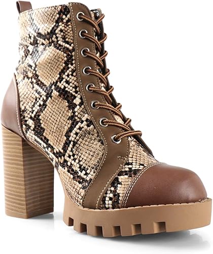 lace up lug sole platform boots