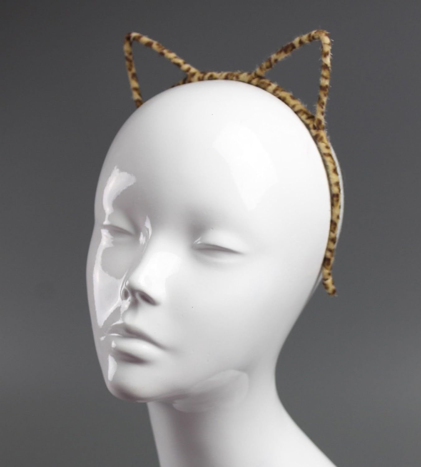 Leopard Print Hens Night Party Alice Band Cat Ear Headband Hair Women Hair Accessories Design Party Felt Wire - Image 3