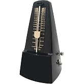 HOSEYIN Mechanical Metronome, Universal Metronome for Piano, Guitar, Violin,Drums and Other Instruments (Standard, Black)