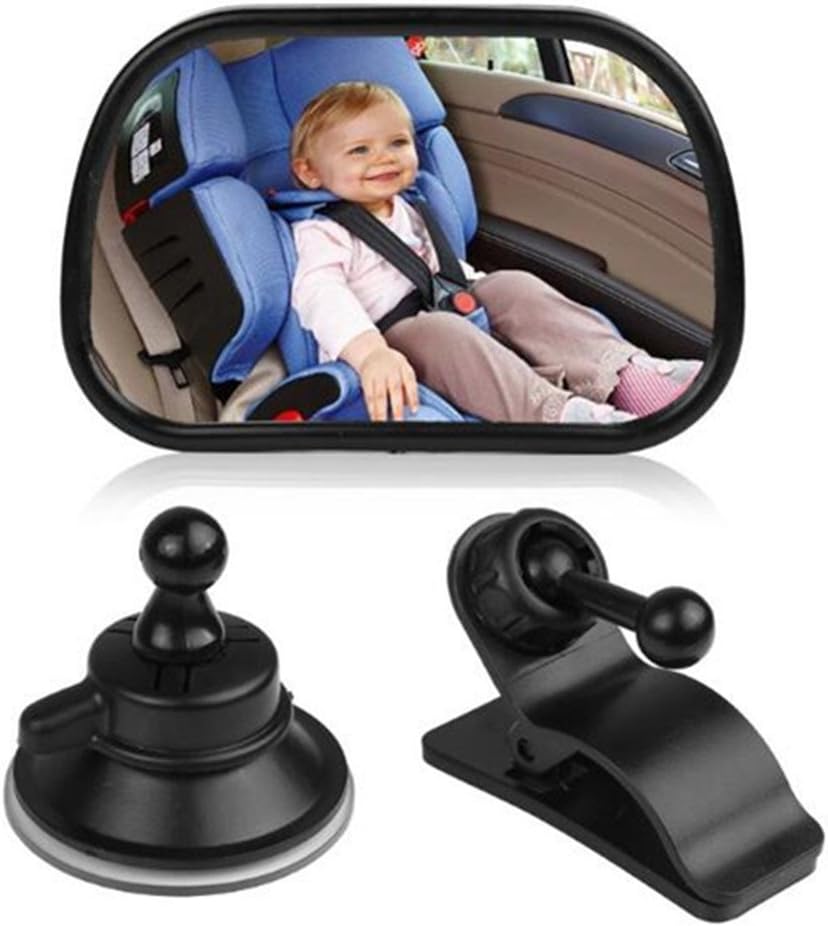 Wommty Car Mirror for Baby Back Seat Baby Mirror, Rear View Baby/Infant In Back Seat, Shatter-proof Safety - Image 3