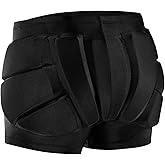 RANDDER Kids Butt Pad Shorts for Skating Snowboarding Ski Hockey, Hip Tailbone Protective Padded Shorts for Youth Child