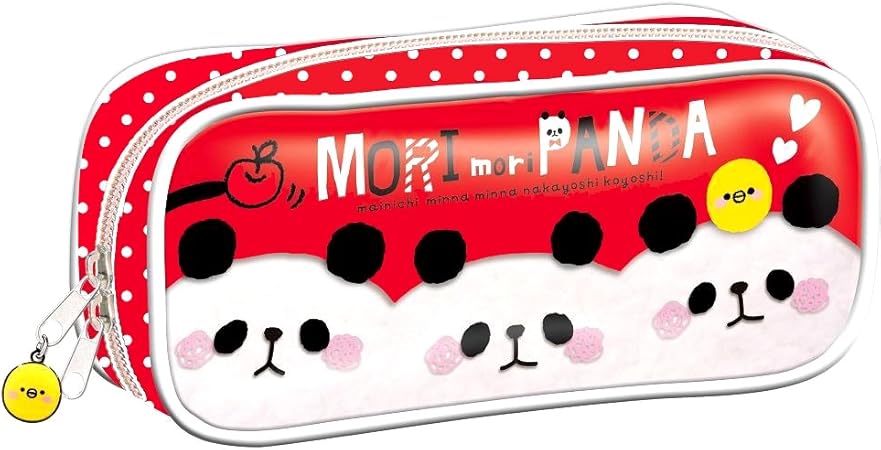 Amazon Co Jp モリモリパンダ キャラ ｂｏｘ ペンポーチ レッド ふでばこ 筆箱 入れ ペンケース ペン ポーチ 箱 型 文具 文房具 雑貨 ステーショナリー 動物 どうぶつ アニマル パンダ 熊 くま ゆるキャラ キャラ クター 可愛い かわいい おしゃれ