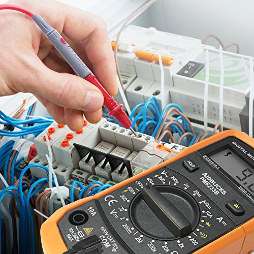 image for Aidbucks PM8233B Digital Multimeter AC/DC Voltage Tester 600V/10A MAX 