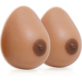 IVITA Silicone Breast Form Fake Boobs Fake Breast Bra Enhancers inserts for Mastectomy Prosthesis