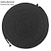 EROKAY All-Purpose Soft Cotton Rope, Pack of 2 x 33 Feet &1x 16 Feet, 1/3-Inch Diameter (Pack of 3) (Black)