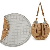 2-in-1 Portable Padded Mat&amp;Carry Bag for Camping Beach Travel | Mat&amp;Bag