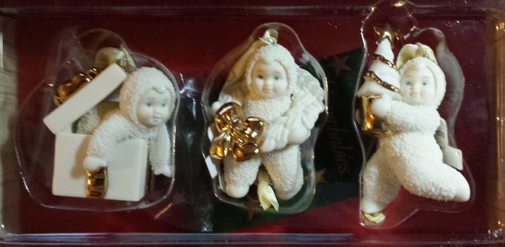 Snowbabies Christmas Trimmings ( Set of 3) Ornament