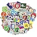 Programming Stickers for Developer 100 Pcs Pack Cool Laptop Vinyl Waterproof Sticker Skateboard Pad MacBook Car Snowboard Bicycle Luggage Decal