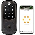 Yale Assure Lock, Oil Rubbed Bronze Wi-Fi Connected Smart Lock with Back-Up Key and Digital Touchscreen Keypad for Combination Input, ‎YRD226-CBA-0BP