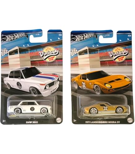 Amazon.com: Hot Wheels 2024 Vintage Racing Club – 3‑Pack (HRT81