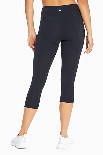 Bally Total Fitness Women's Shape Enhancement Capri Legging, Black