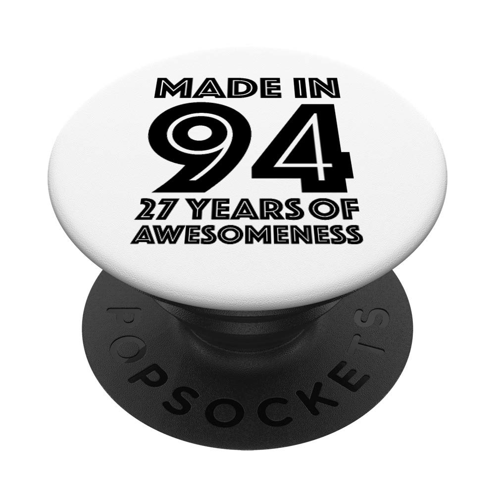27th Birthday Gift for her Women 27 Year Old Daughter 1994 PopSockets PopGrip: Swappable Grip for Phones & Tablets