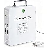 Yinleader 3000W 110v to 220v Converter Step Up Voltage Transformer | 110v/120V to 220V/240V for Euro/Asia/DE/FR/UK/AU Appliances Used in US/CA/MX(White)
