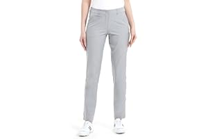 Lesmart Womens Pants Golf Stretch Lightweight Breathable Quick Dry Work Ladies Golf Pants with Pockets