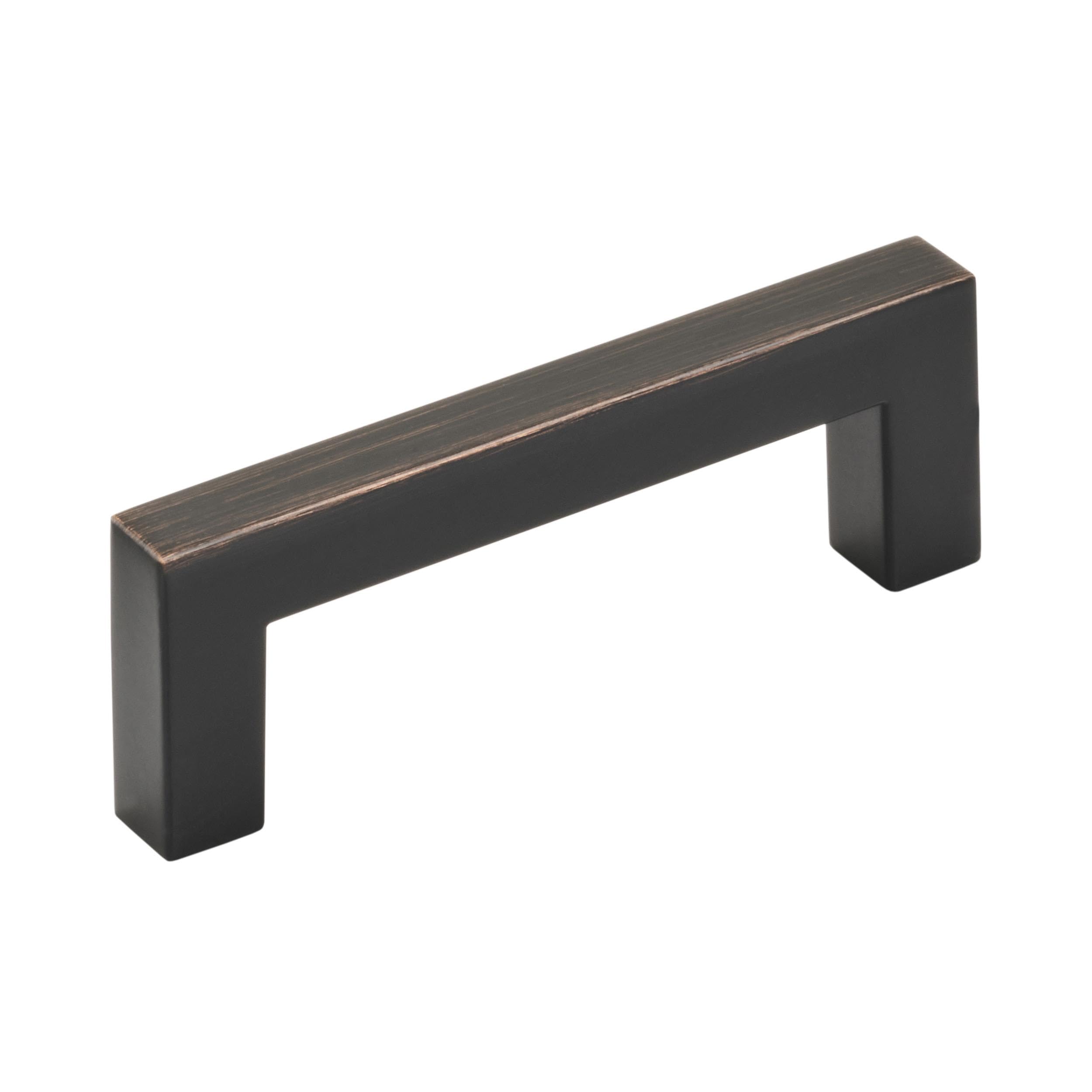 Amerock Monument 3 inch (76mm) Center-to-Center Oil-Rubbed Bronze Cabinet Pull - 25 Pack Image