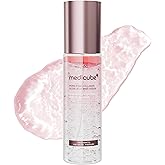 medicube Jelly Mist Serum with Pink PDRN Collagen | Dual-Texture Glow Spray with Niacinamide, Glutathione, Ceramide, Hyaluronic Acid | for Hydration, Radiance, Plump-Looking Skin | 3.38 fl.oz