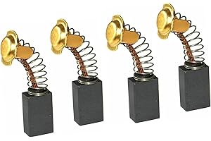 QINALO Carbon Brushes Set N398321 for DEWALT DWP849X DWP849 - Compatible with Dewalt Black&Decker DWP849 Polisher - 4 Pack