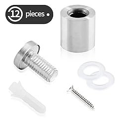 Zorveiio 3/4" x 1" Sign Standoff Screws Wall