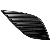 BXZ Driver Left Side Fog Lamp Light Cover Bumper Insert Glossy Black For Toyota Camry 2018 2019 2020 SE XSE