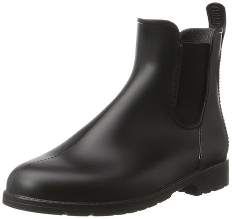 AMKA PVC Stiefelette Cardiff schwarz, Elastikeinsatz | Stiefeletten für Kinder PVC Stiefelette, Jodhpurstiefelette, Reitstief