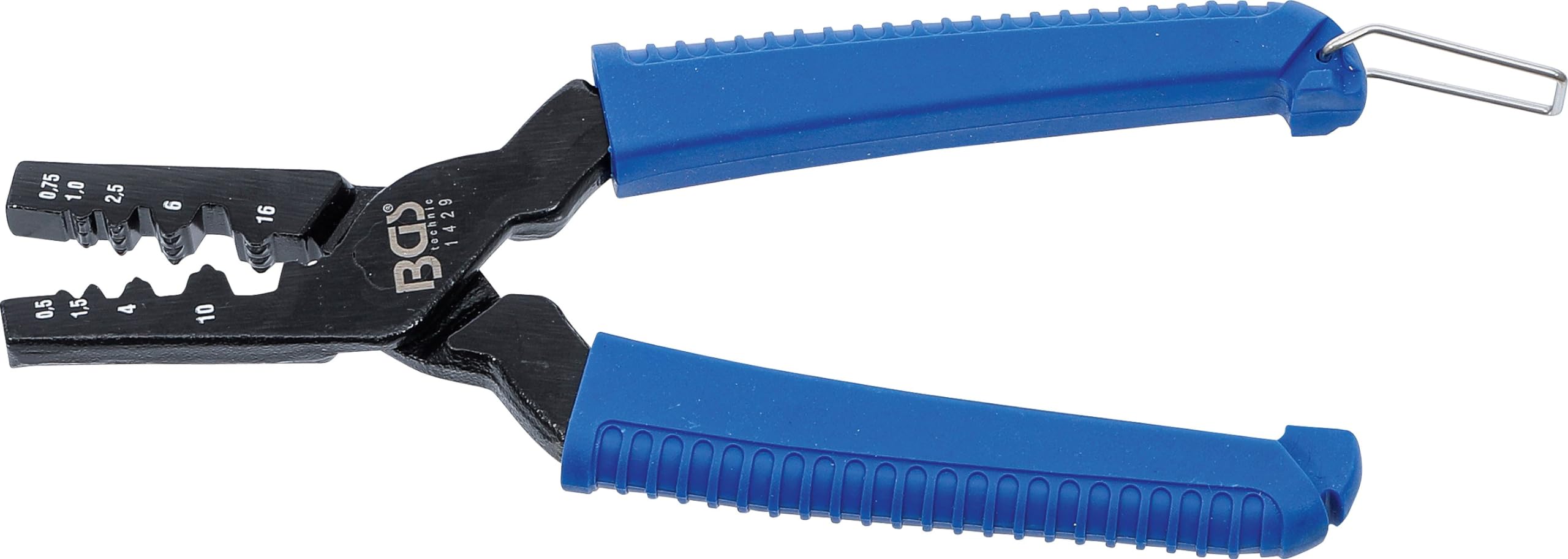 BGS 1429 | Cable Lug Crimping Tool | for Cable End Sleeves up to 16.0 mm²