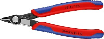 KNIPEX Electronic Super Knips 125 mm Multi-Component Handles 78 41 125