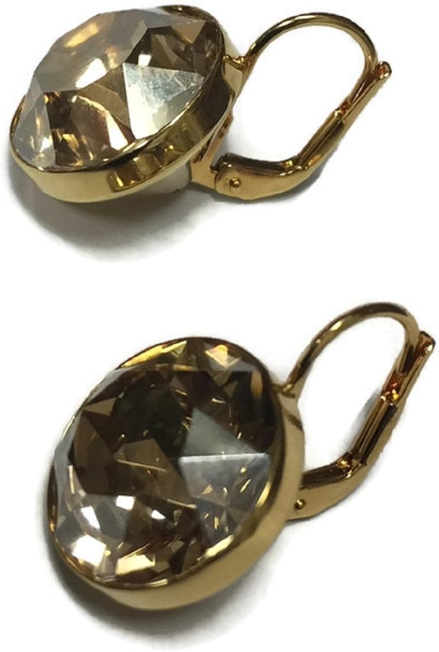 Swarovski Bella Pendientes Golden Shadow 901640 Swarovski Amazon.es