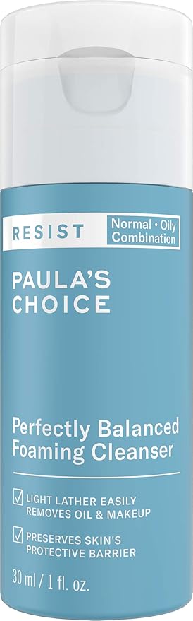 paula's choice perfectly balanced foaming cleanser