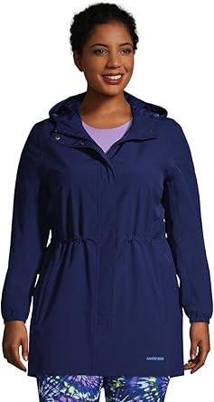 petite packable rain jacket
