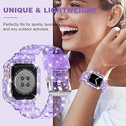 XYF Compatible for Crystal Clear Apple Watch