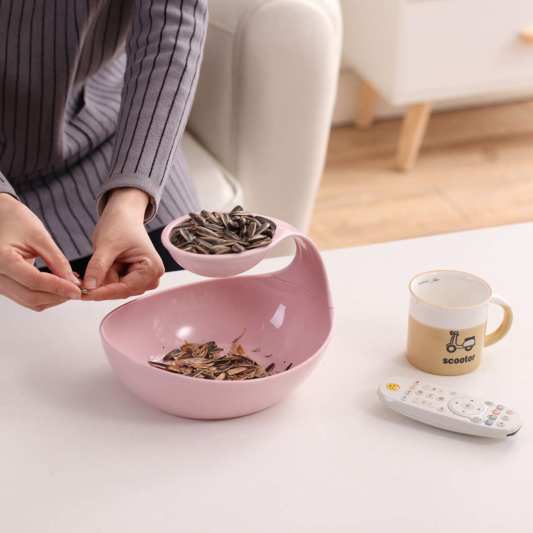 Schalen & Schüsseln Snack- & Dipschalen Emall Life Set bestehend aus 2