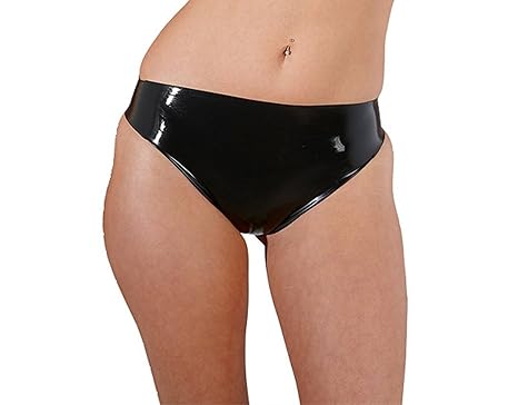 Latex Late X Slip schwarz