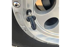 4 PCS Black Prank Tire Valve Stem Caps Funny Airtight Dust Proof Covers Universal for Cars, SUVs, Bike, Trucks and Motorcycle