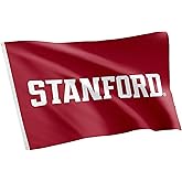 Desert Cactus Stanford University SU Flag - 3 x 5 Feet Cardinal Banner, Indoor/Outdoor Durable Fabric, 100% Polyester Design (Style 3)