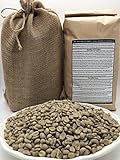 5 LBS – GUATEMALA (includes a FREE BURLAP BAG) Specialty-Grade, CURRENT-CROP Green Unroasted Coffee Beans – Finca Nueva Granada – This Farm Implements Impressive Sustainable Farming Practices