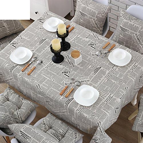 vintage tablecloth fabric/Cotton and linen-style rectangular coffee table cloth/ modern minimalist table-cloth/ Gabe-A 140x140cm(55x55inch)
