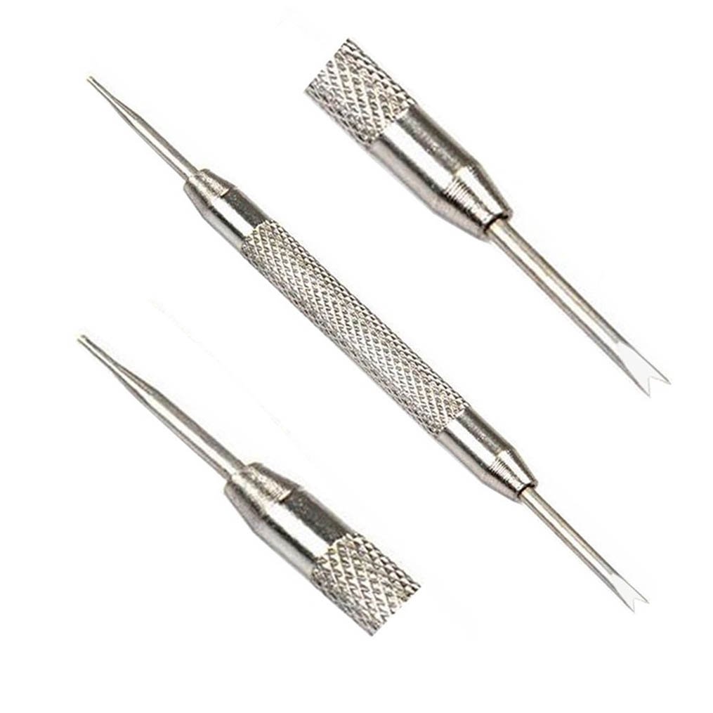 20mm Quick Release Spring Bars Watch pins & Galaxy Watch 4 5 6 7/4 Classic/ Active 2 44mm 40mm Pins, 20mm Stainless Steel Watch Pins 8PCS Diameter 1.5mm + Spring Bar Tool(20mm)