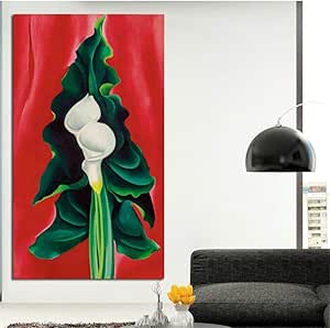 Papel Pintado Abstracto de Georgia, Pintura en Lienzo, impresión, Sala