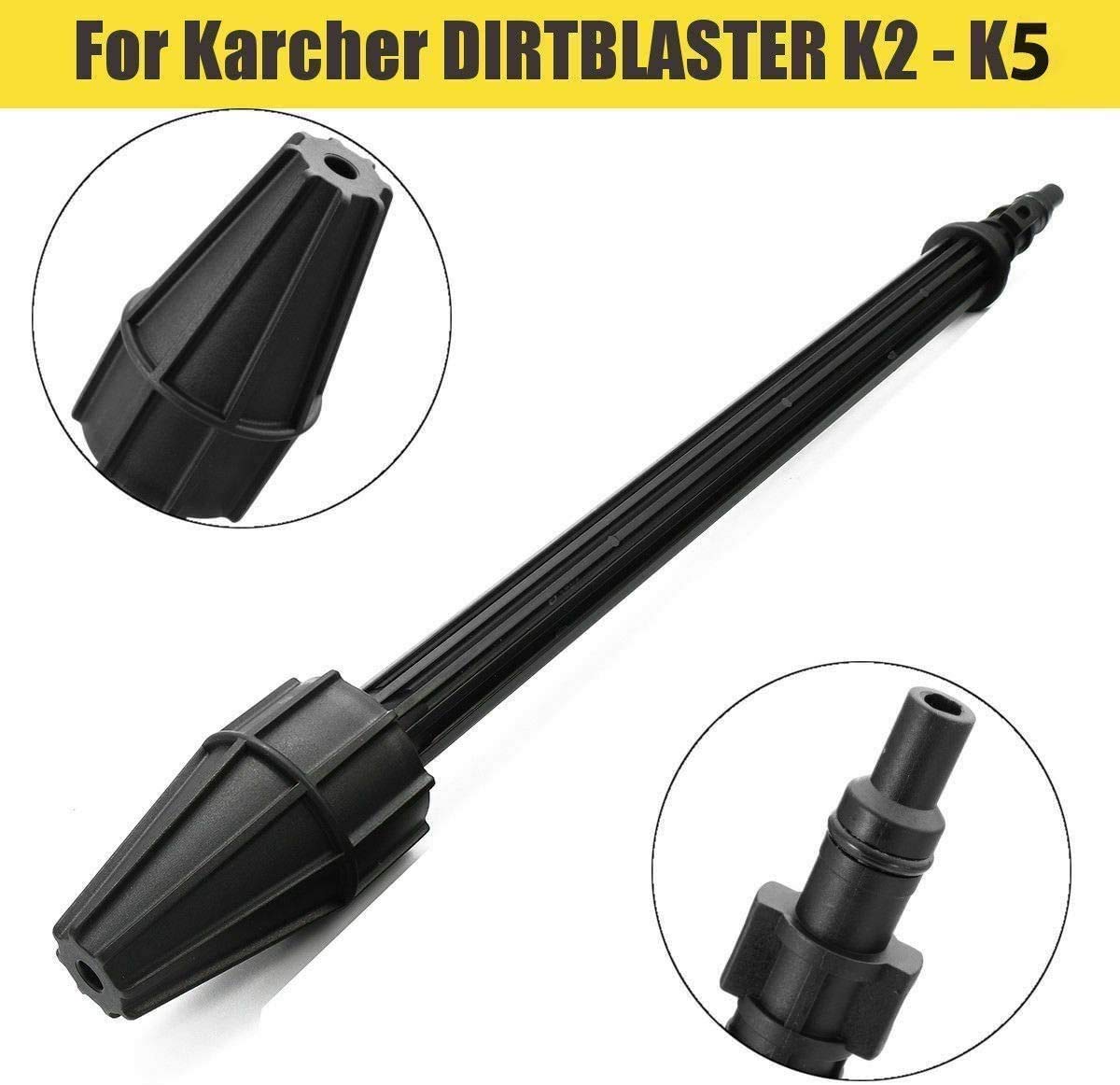 DERASL 145 Bar Dirt Blaster Lance, Turbo Nozzle Cleaner with Rotating Power - Image 3