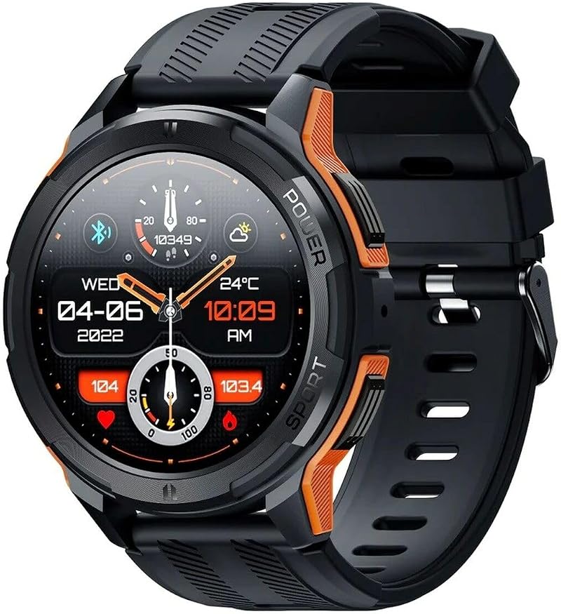OUKITEL BT10 Smartwatch Black Orange BT10-OE/OL Fitness Tracker