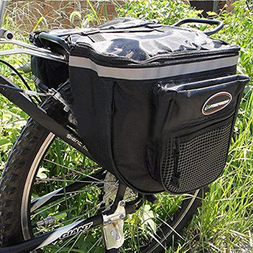 Tles - Bag Supplies - Bike Bicycle Waterproof Tail Bag Pannier Double Sides 18l Tail Waterproof Double Two-Baser Motorcycle - 1PCs