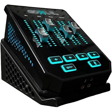Mini Audio Mixer Custom 3D Printed V2 Stand For GO XLR Mini